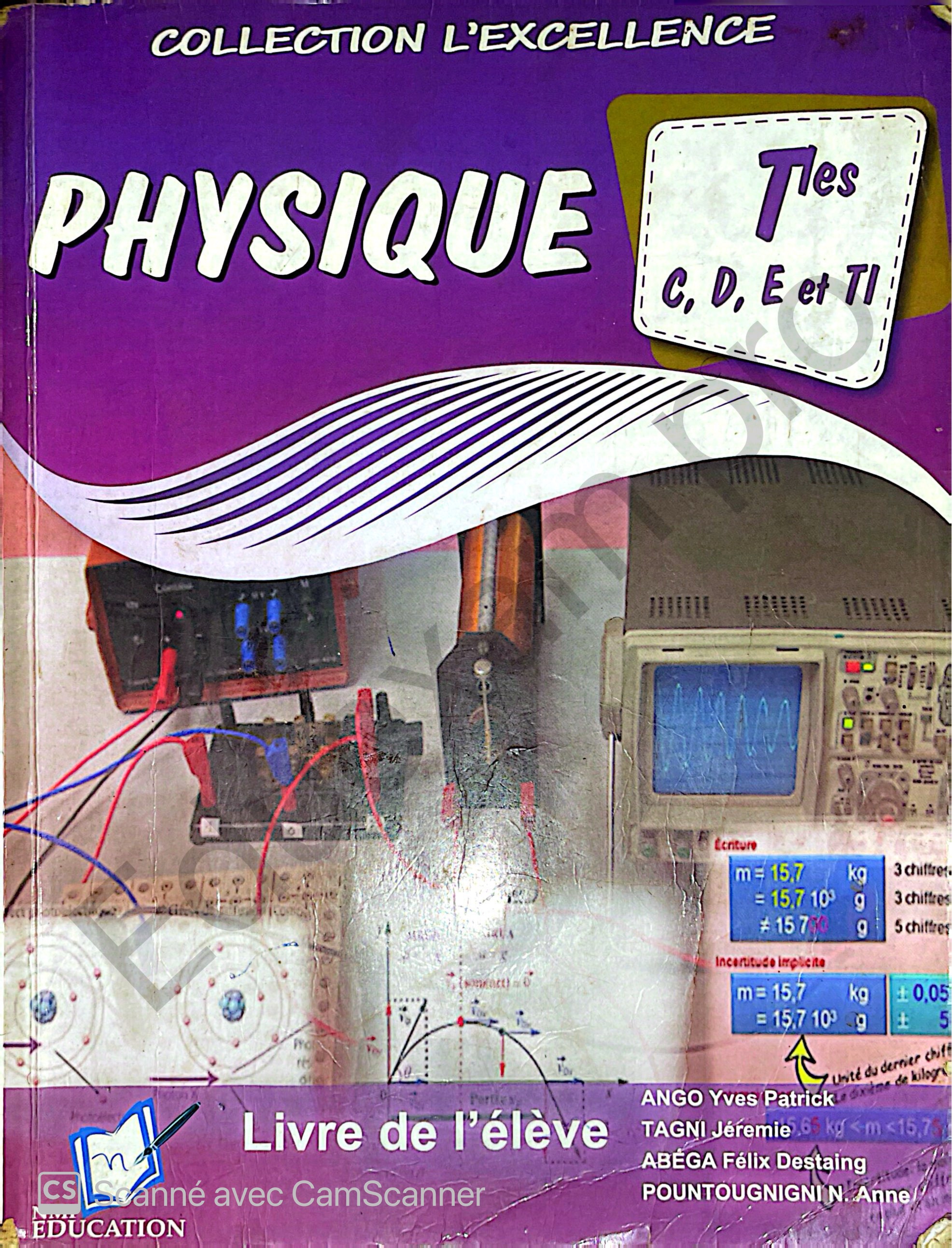 Physique Tle C, D, E et Ti