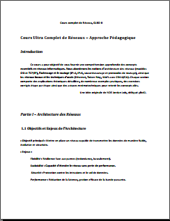 cour réseau synthèse Glbd2